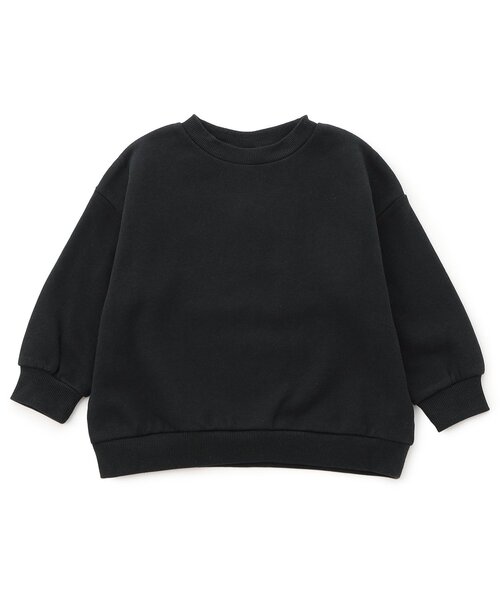 BREEZE（ブリーズ）の「【WEB限定/あったか】裏起毛ロゴトレーナー_ジュニア対応（スウェット・キッズ・ブラック/サックスブルー/ピンク/ベージュ/イエロー/パープル/チャコール/ミント・90/100/110/120/130/140/150/160）」の15枚目の写真