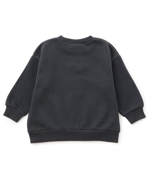 BREEZE（ブリーズ）の「【WEB限定/あったか】裏起毛ロゴトレーナー_ジュニア対応（スウェット・キッズ・ブラック/サックスブルー/ピンク/ベージュ/イエロー/パープル/チャコール/ミント・90/100/110/120/130/140/150/160）」の14枚目の写真