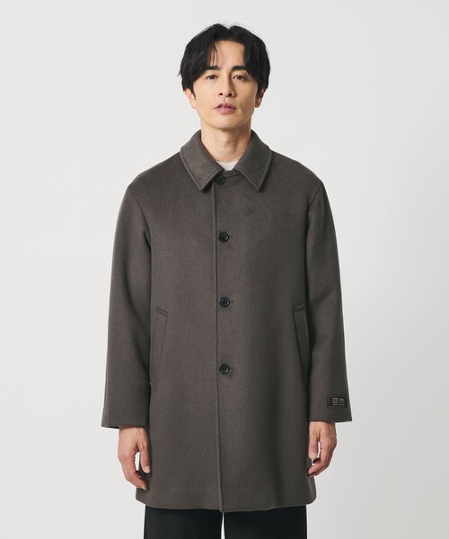 120S メルトン バルカラーコート（ステンカラーコート）｜BEAUTY&YOUTH