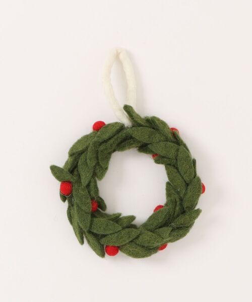 季節のフェルトリース✽専用 フェルトリース（インテリア雑貨）｜emesuelee（エメスーリー）の