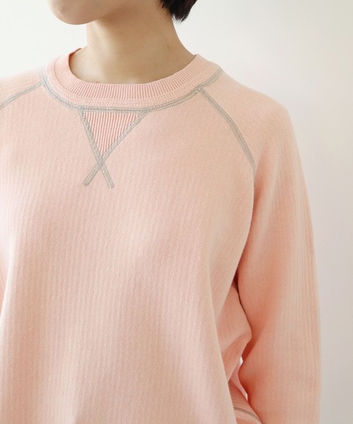 PAR ICI（パーリッシィ）の「【WEB別注カラー】カシミア混コットン ラグランプルオーバー（ニット/セーター・レディース・グレー/アイボリー/ブラック/ピンク/レッド・FREE）」の14枚目の写真