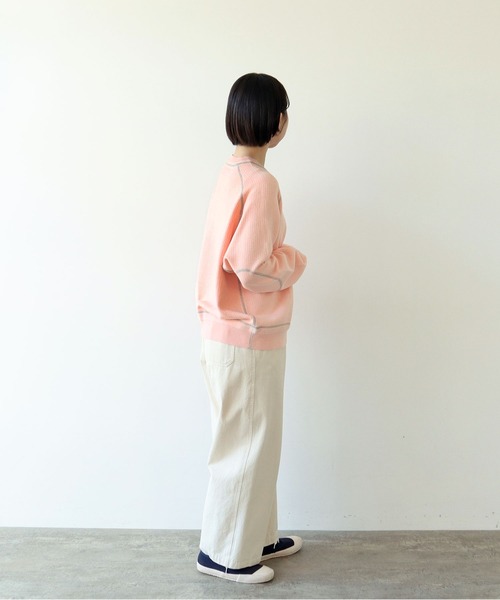 PAR ICI（パーリッシィ）の「【WEB別注カラー】カシミア混コットン ラグランプルオーバー（ニット/セーター・レディース・グレー/アイボリー/ブラック/ピンク/レッド・FREE）」の20枚目の写真