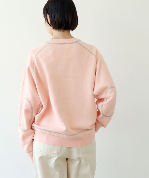 PAR ICI（パーリッシィ）の「【WEB別注カラー】カシミア混コットン ラグランプルオーバー（ニット/セーター・レディース・グレー/アイボリー/ブラック/ピンク/レッド・FREE）」の11枚目の写真