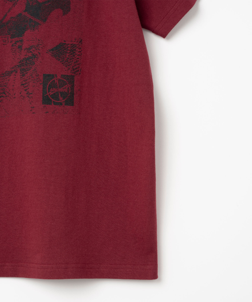 Millo Archive（ミロ アーカイブ）の「セントラルフレイTシャツ【ディープレッド】（Tシャツ/カットソー・メンズ・その他・MEDIUM/LARGE/X-LARGE）」の5枚目の写真