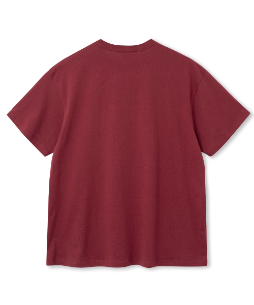 Millo Archive（ミロ アーカイブ）の「セントラルフレイTシャツ【ディープレッド】（Tシャツ/カットソー・メンズ・その他・MEDIUM/LARGE/X-LARGE）」の7枚目の写真