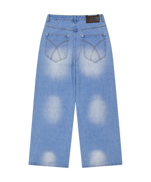 AAKAM（アーカム）の「Side Rhinestone Denim Pants (Blue)（デニムパンツ・レディース・その他・1/2）」の8枚目の写真