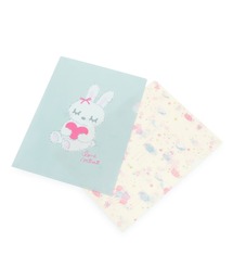 KP DECO（ケーピーデコ）の「mimiちゃん クリアファイル 2枚SET（ステーショナリー）」