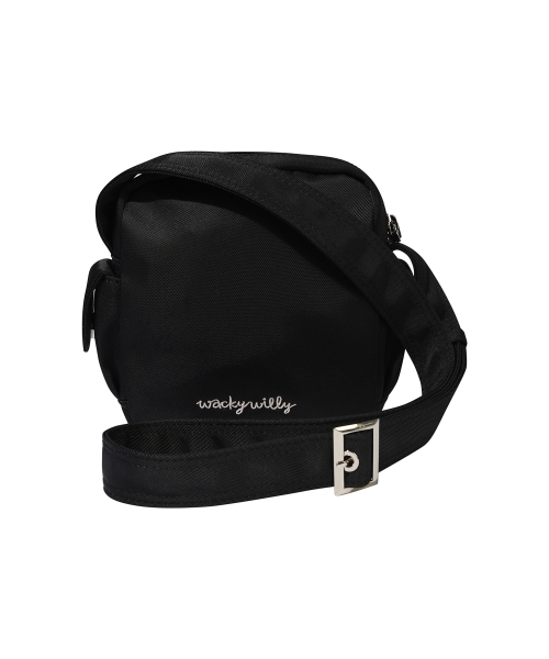Wacky WiLLy(ワッキーウィリー)の「リリカーゴミニクロスバッグブラック(メッセンジャーバッグ・レディース・その他・F)」の5枚目の写真