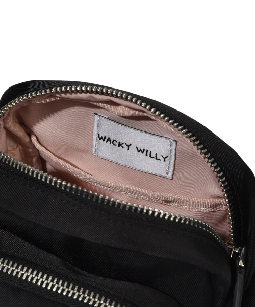 Wacky WiLLy(ワッキーウィリー)の「リリカーゴミニクロスバッグブラック(メッセンジャーバッグ・レディース・その他・F)」の11枚目の写真