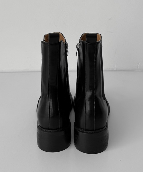 CANAL JEAN（キャナルジーン）の「El mar　レザーサイドゴアミドルブーツ（ブーツ・レディース・ブラック・23.5/24/24.5/25）」の7枚目の写真