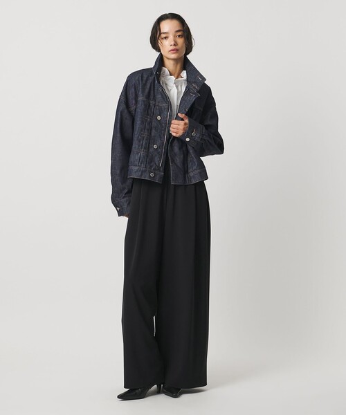 AEWEN MATOPH（イウエン マトフ）の「＜AEWEN MATOPH＞スタンドカラーデニムブルゾン（その他アウター・レディース・コバルトブルー/ネイビー・36/38）」の5枚目の写真