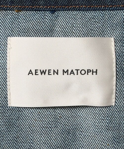 AEWEN MATOPH＞スタンドカラーデニムブルゾン（その他アウター