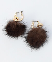 FREAK'S STORE | 2WAYファーピアス(ピアス（両耳用）)