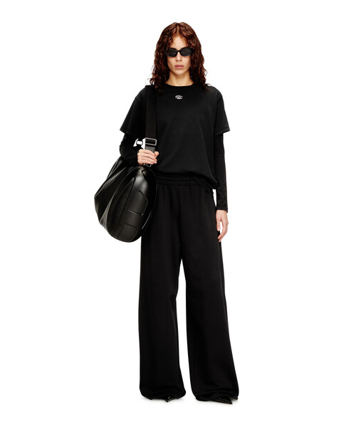 DIESEL（ディーゼル）の「ウィメンズ スウェットパンツ P-ZENIA-OD（スウェットパンツ・レディース・ブラック・LARGE/SMALL/MEDIUM/XX-SMALL/X-SMALL）」の2枚目の写真