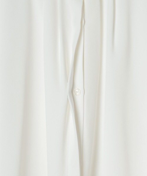 GLOBAL WORK(グローバルワーク)の「キレイつづく2WAYボウタイ/581012(シャツ/ブラウス・レディース・オフホワイト/ライトピンク/グレイッシュベージュ/サックスブルー・SMALL/MEDIUM/LARGE/X-LARGE)」の12枚目の写真