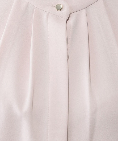 GLOBAL WORK(グローバルワーク)の「キレイつづく2WAYボウタイ/581012(シャツ/ブラウス・レディース・オフホワイト/ライトピンク/グレイッシュベージュ/サックスブルー・SMALL/MEDIUM/LARGE/X-LARGE)」の13枚目の写真