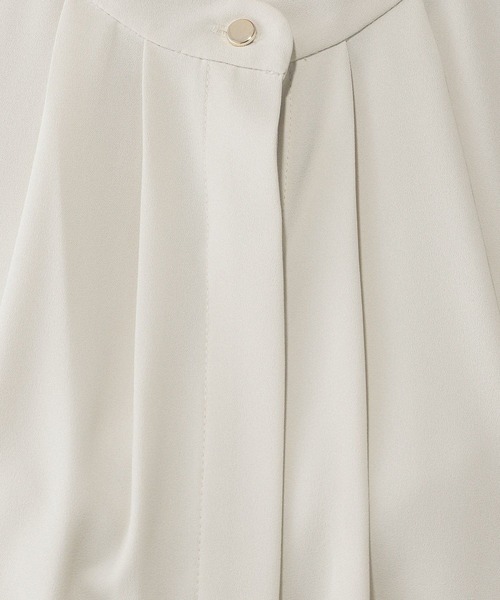 GLOBAL WORK(グローバルワーク)の「キレイつづく2WAYボウタイ/581012(シャツ/ブラウス・レディース・オフホワイト/ライトピンク/グレイッシュベージュ/サックスブルー・SMALL/MEDIUM/LARGE/X-LARGE)」の14枚目の写真