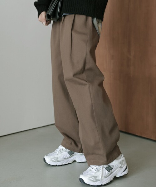 lesperance（レスぺランス）の「コットンランタンパンツ（その他パンツ・レディース・カーキ/ブラック/ベージュ/ブラウン・M/L）」の3枚目の写真