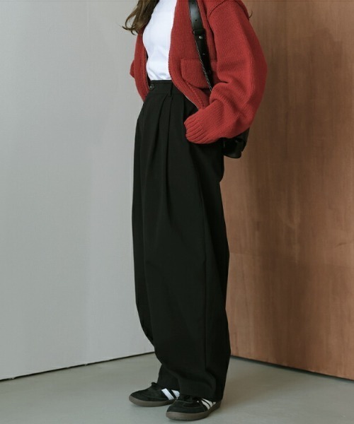 lesperance（レスぺランス）の「コットンランタンパンツ（その他パンツ・レディース・カーキ/ブラック/ベージュ/ブラウン・M/L）」の2枚目の写真