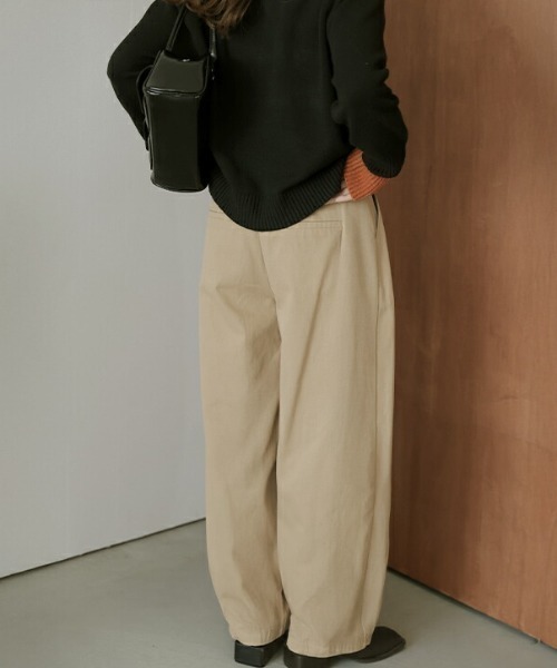 lesperance（レスぺランス）の「コットンランタンパンツ（その他パンツ・レディース・カーキ/ブラック/ベージュ/ブラウン・M/L）」の19枚目の写真