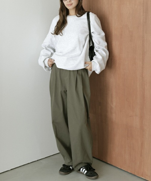 lesperance（レスぺランス）の「コットンランタンパンツ（その他パンツ・レディース・カーキ/ブラック/ベージュ/ブラウン・M/L）」の21枚目の写真