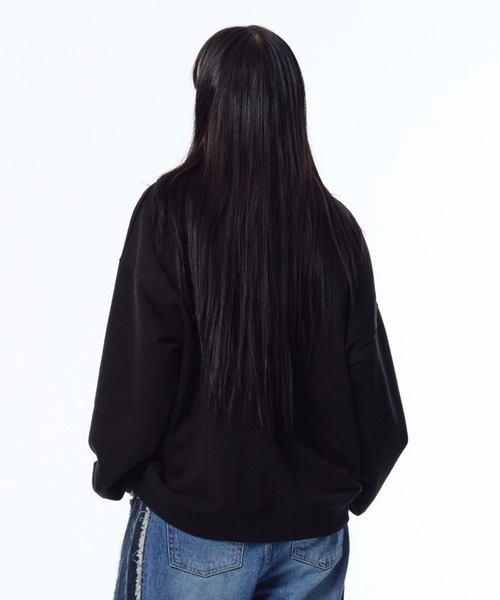 PHOS333(フォースサンサンサン)の「【UNISEX】PHOS333/Miraculum プルオーバー(スウェット・レディース・ナチュラル/ブラック・MEDIUM/LARGE)」の7枚目の写真