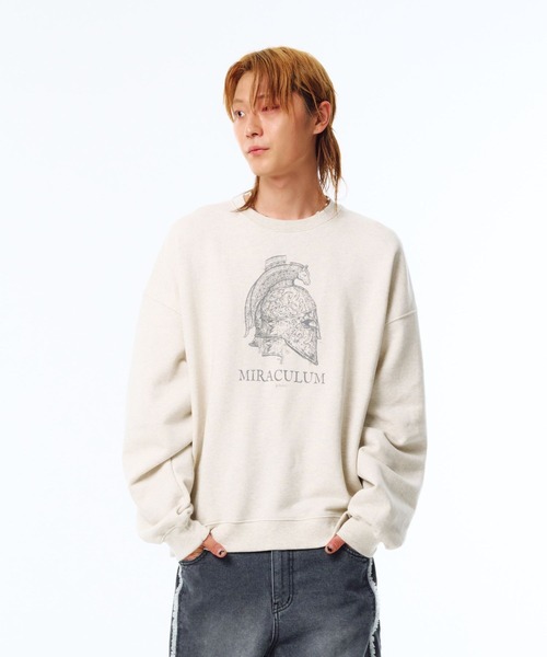 PHOS333(フォースサンサンサン)の「【UNISEX】PHOS333/Miraculum プルオーバー(スウェット・レディース・ナチュラル/ブラック・MEDIUM/LARGE)」の16枚目の写真