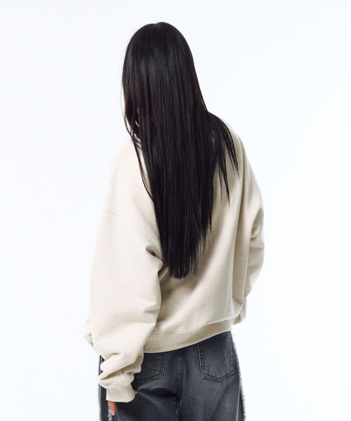 PHOS333(フォースサンサンサン)の「【UNISEX】PHOS333/Miraculum プルオーバー(スウェット・レディース・ナチュラル/ブラック・MEDIUM/LARGE)」の22枚目の写真