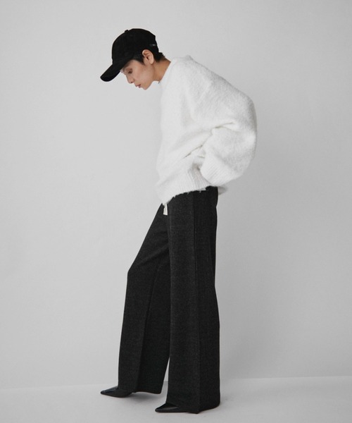 VION（ヴィオン）の「フェイクスエードキャップ / Fake Suede Cap（キャップ・レディース・ブラック/ブラウン・FREE）」の12枚目の写真