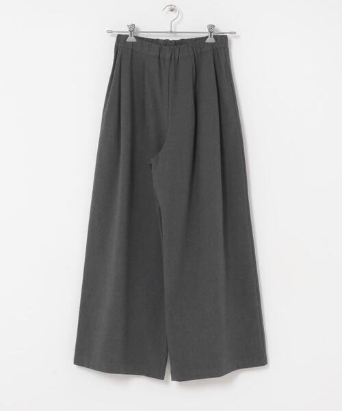 FORK&SPOON（フォークアンドスプーン）の「FORK&SPOON　ウールライクツータックワイドパンツ（その他パンツ・レディース・ブラック/グレー系その他/キャメル・2/1）」の20枚目の写真