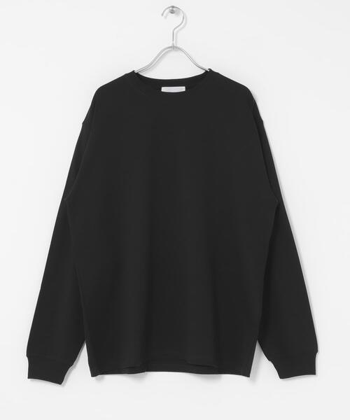 SENSE OF PLACE by URBAN RESEARCH（センスオブプレイスバイアーバンリサーチ）の「ベーシッククルーネックロングTシャツ（Tシャツ/カットソー・メンズ・ホワイト・MEDIUM/LARGE）」の4枚目の写真