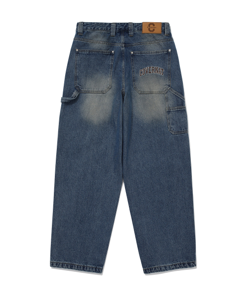 COVERNAT(カバーナット)の「セミワイドフィットカーペンターデニムパンツブルー(その他パンツ・レディース・その他・LARGE/X-LARGE/SMALL/MEDIUM)」の3枚目の写真