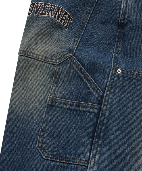 COVERNAT(カバーナット)の「セミワイドフィットカーペンターデニムパンツブルー(その他パンツ・レディース・その他・LARGE/X-LARGE/SMALL/MEDIUM)」の7枚目の写真