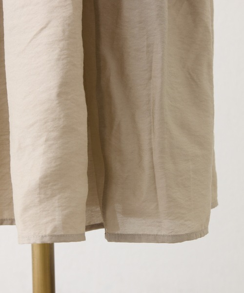 Seemi. byNICECLAUP（ シーミーバイナイスクラップ）の「【Seemi.】ドッキングニットワンピース（ワンピース・レディース・ベージュ/チャコールグレー/オフホワイト・FREE）」の7枚目の写真