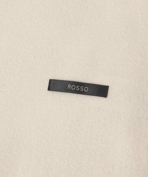 URBAN RESEARCH ROSSO WOMEN（アーバンリサーチ　ロッソ）の「カシミヤ混無地ストール（マフラー・レディース・ブラック/ピンク系その他/オフホワイト/グレー/ロイヤルブルー・FREE）」の12枚目の写真