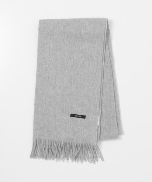 URBAN RESEARCH ROSSO WOMEN（アーバンリサーチ　ロッソ）の「カシミヤ混無地ストール（マフラー・レディース・ブラック/ピンク系その他/オフホワイト/グレー/ロイヤルブルー・FREE）」の13枚目の写真