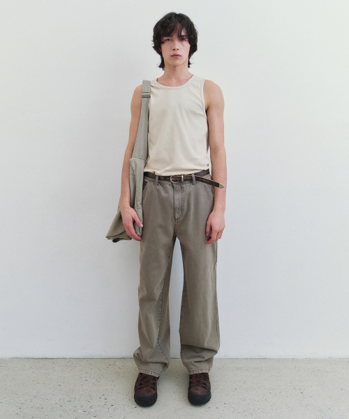 INSILENCE（インサイロンス）の「ダメージタンクトップ ベージュ（Tシャツ/カットソー・レディース・その他・MEDIUM/LARGE）」の2枚目の写真