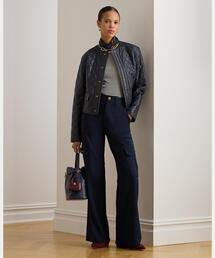 LAUREN RALPH LAUREN（ローレン ラルフ ローレン）の「ポンチ ワイドレッグ カーゴ パンツ（カーゴパンツ）」