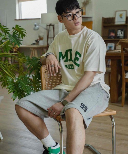 THE MILE（ザマイル）の「[リファーブ]MILE EST GARMENTS クルー [アイボリー]（Tシャツ/カットソー・メンズ・その他・LARGE/MEDIUM/SMALL/X-LARGE/X-SMALL）」の2枚目の写真