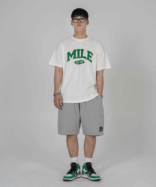 THE MILE（ザマイル）の「[リファーブ]MILE EST GARMENTS クルー [アイボリー]（Tシャツ/カットソー・メンズ・その他・LARGE/MEDIUM/SMALL/X-LARGE/X-SMALL）」の5枚目の写真