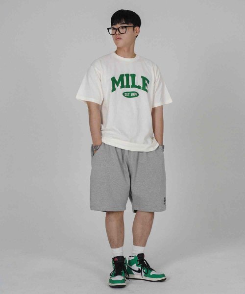 THE MILE（ザマイル）の「[リファーブ]MILE EST GARMENTS クルー [アイボリー]（Tシャツ/カットソー・メンズ・その他・LARGE/MEDIUM/SMALL/X-LARGE/X-SMALL）」の6枚目の写真