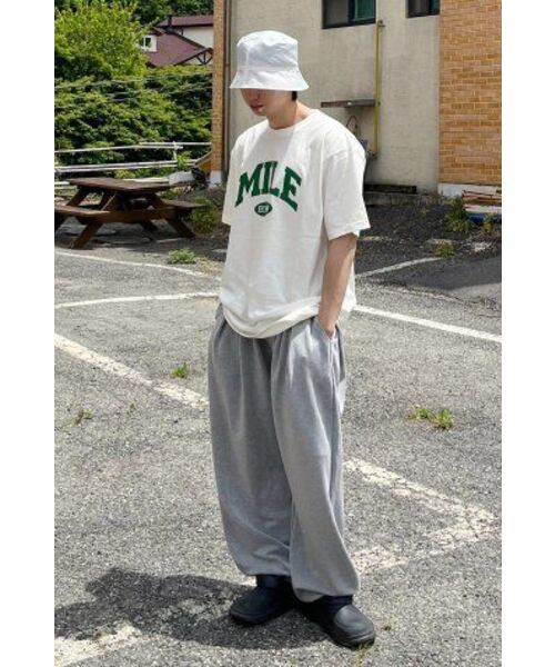 THE MILE（ザマイル）の「[リファーブ]MILE EST GARMENTS クルー [アイボリー]（Tシャツ/カットソー・メンズ・その他・LARGE/MEDIUM/SMALL/X-LARGE/X-SMALL）」の9枚目の写真