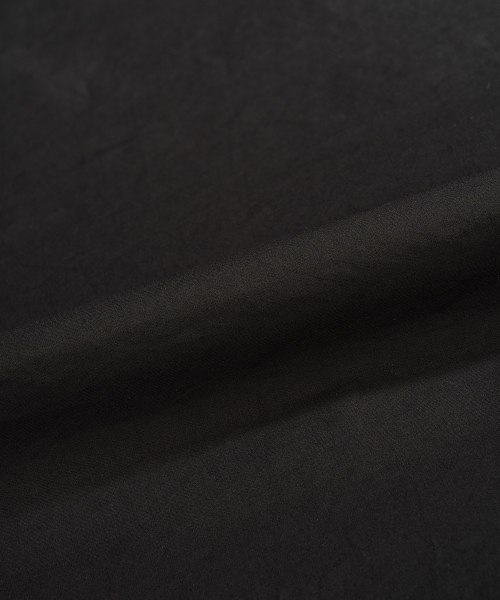 VASTIC(バスティック)の「オーバーサイズコットンハーフシャツ_ブラック(シャツ/ブラウス・メンズ・その他・LARGE/MEDIUM)」の7枚目の写真