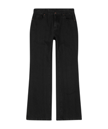 W) BASIC FLARE PANT BLACK