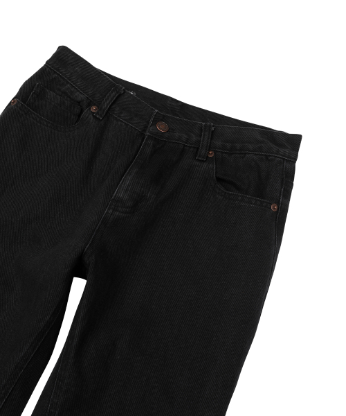 SUNDAY FRUIT MARKET（サンデーフルーツマーケット）の「W) BASIC FLARE PANT BLACK（その他パンツ・レディース・その他・LARGE/SMALL/MEDIUM）」の6枚目の写真