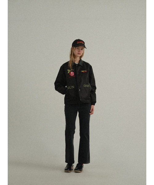 SUNDAY FRUIT MARKET（サンデーフルーツマーケット）の「W) BASIC FLARE PANT BLACK（その他パンツ・レディース・その他・LARGE/SMALL/MEDIUM）」の2枚目の写真