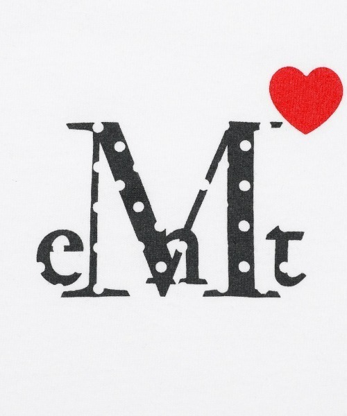 A'GEM/9 × .kom 『MUCENT/ムセント』 LOVRITS MINI HEART LOGO ONE