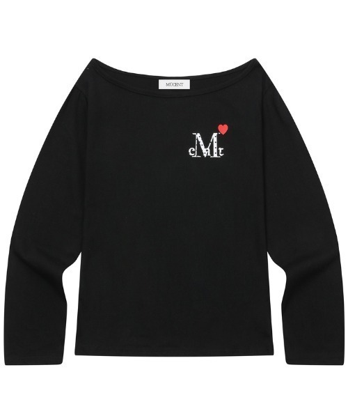 A'GEM/9 × .kom 『MUCENT/ムセント』 LOVRITS MINI HEART LOGO ONE