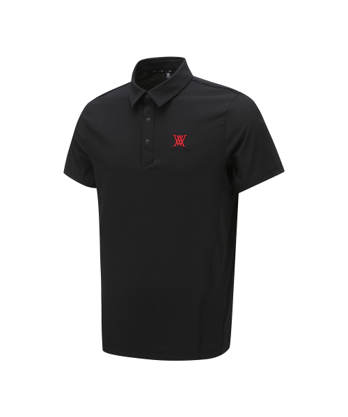 ANEW GOLF（アニューゴルフ）の「MEN SM AIR DOT SHORT T-SHIRT_BK（ポロシャツ・メンズ・その他・MEDIUM/LARGE/X-LARGE）」の3枚目の写真