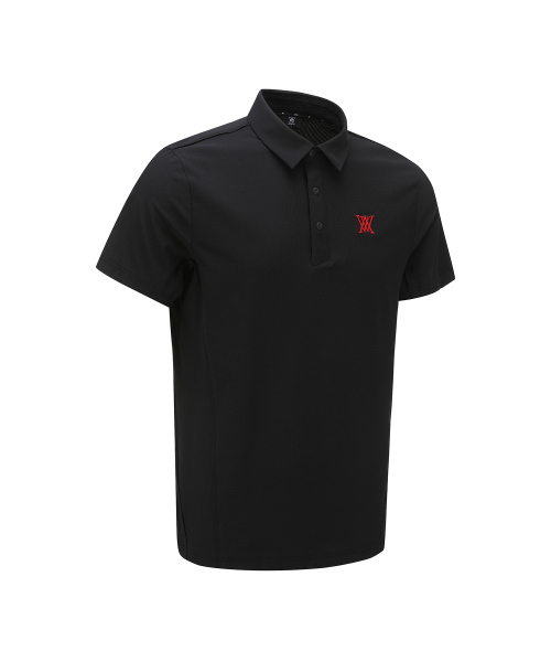 ANEW GOLF（アニューゴルフ）の「MEN SM AIR DOT SHORT T-SHIRT_BK（ポロシャツ・メンズ・その他・MEDIUM/LARGE/X-LARGE）」の4枚目の写真